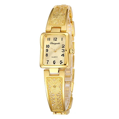 Gold Women Bracelet Watches Woman Casual Dress Ladies Relogio Feminino