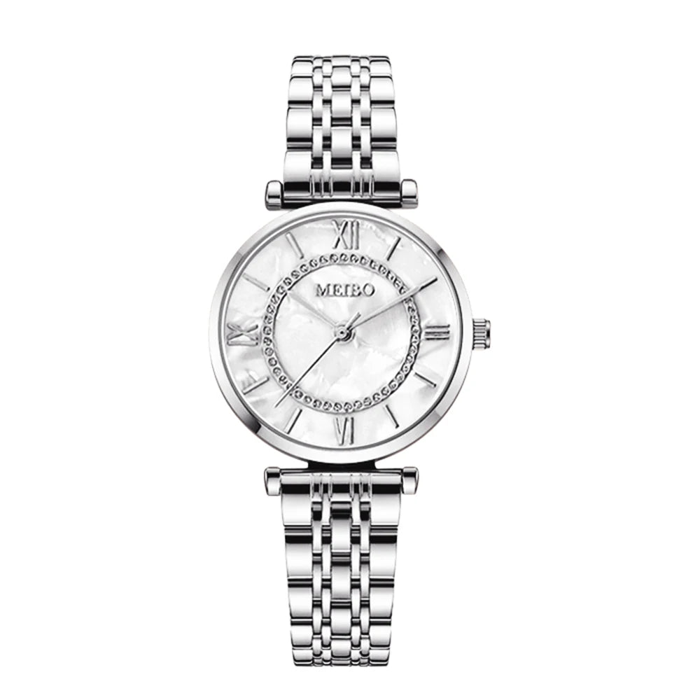 Womens Crystal Women Bracelet Watches Top Brand Diamond Ladies Quartz Wristwatch