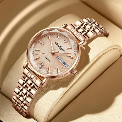 POEDAGAR  Women      Wristwatch Bracelet Simple Rose Gold   Ladies Watches