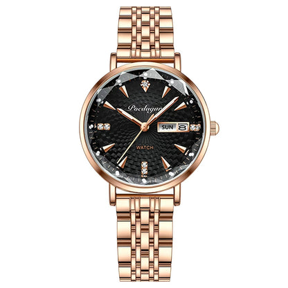 POEDAGAR  Women      Wristwatch Bracelet Simple Rose Gold   Ladies Watches