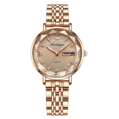 POEDAGAR  Women      Wristwatch Bracelet Simple Rose Gold   Ladies Watches