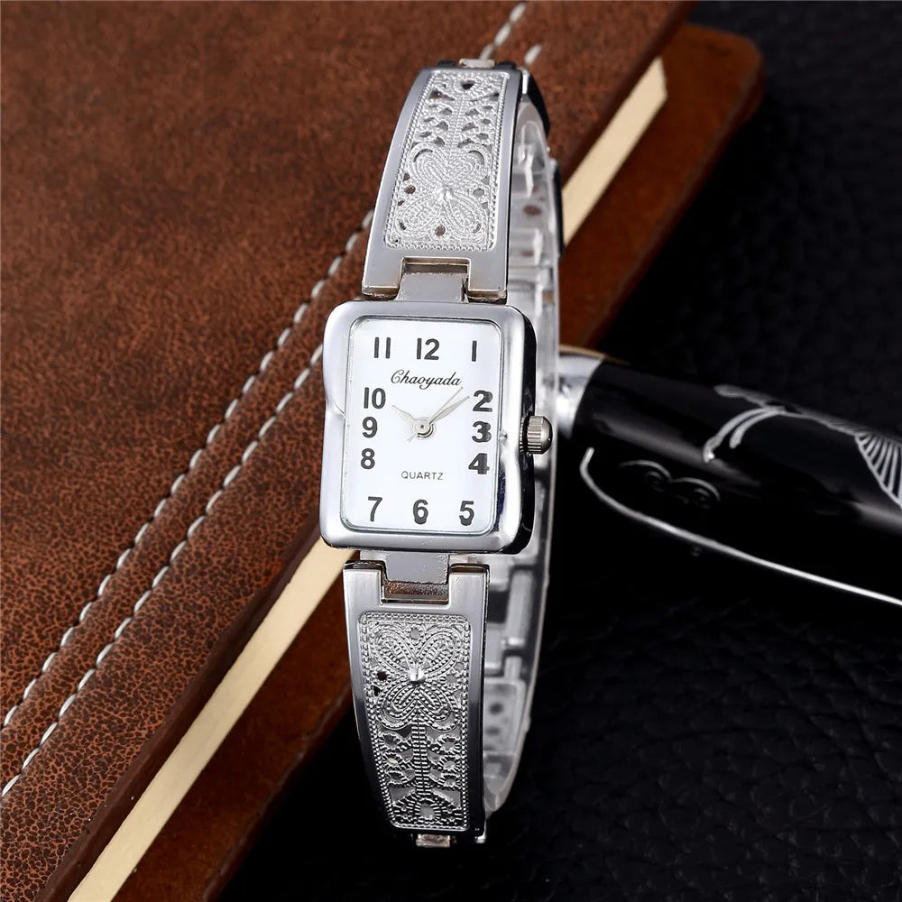 Gold   Women Bracelet Watches  Woman  Casual Dress Ladies    Relogio Feminino