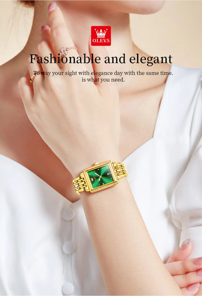 OLEVS 9995 Elegant Quartz Ladies Wristwatch Auto  Top Brand Original  For Women    Watches 2025