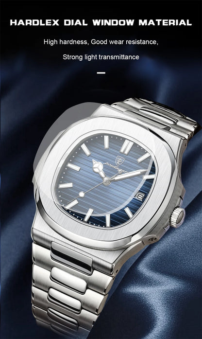 POEDAGAR           Square Quartz Men  reloj hombre