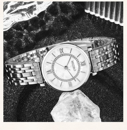 Womens  Crystal Women Bracelet Watches Top Brand  Diamond Ladies Quartz    Wristwatch
