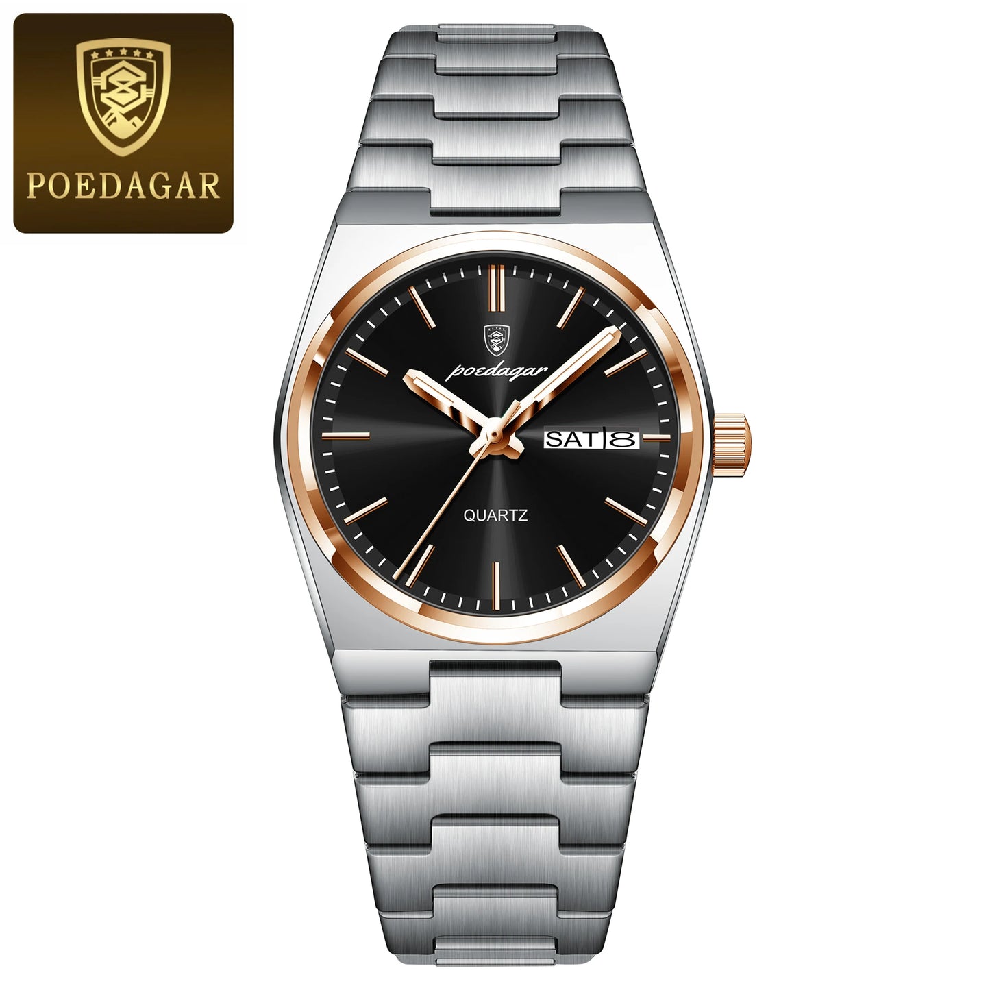 POEDAGAR   for Woman Ladies Elegant Quartz     Week    Watches
