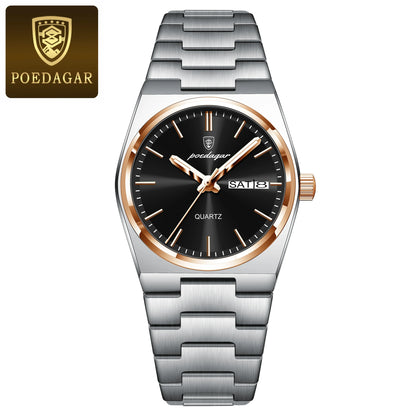 POEDAGAR   for Woman Ladies Elegant Quartz     Week    Watches