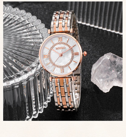 Womens  Crystal Women Bracelet Watches Top Brand  Diamond Ladies Quartz    Wristwatch