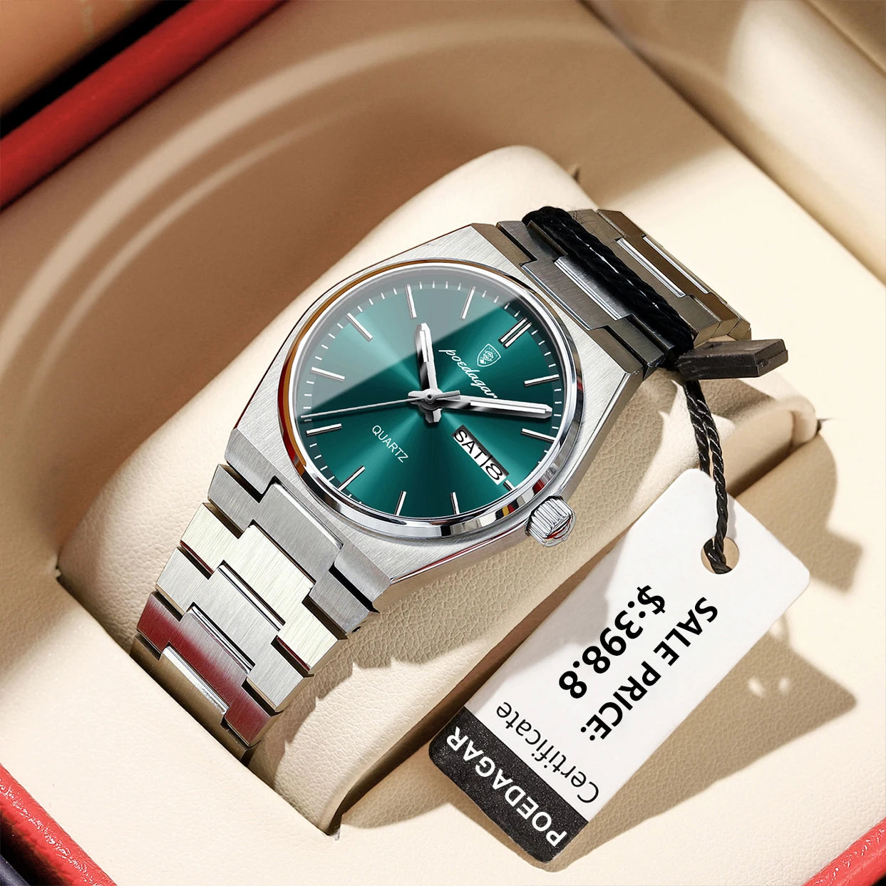 POEDAGAR   for Woman Ladies Elegant Quartz     Week    Watches