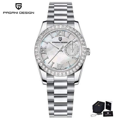 PAGANI DESIGN 2024  32MM  Wristwatch Elegant  Quartz  For Women   Watches Sapphire