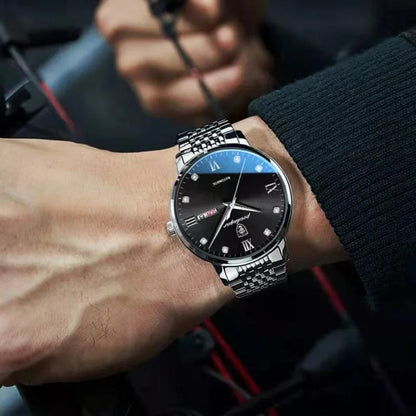 POEDAGAR   Men Quartz Wristwatch   Brand  Sport  Mens Watches Calendar Gifts Clocks