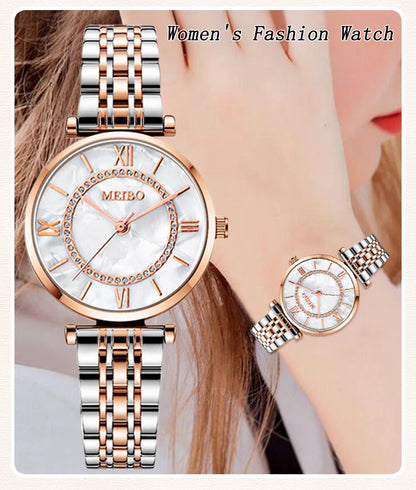 Womens  Crystal Women Bracelet Watches Top Brand  Diamond Ladies Quartz    Wristwatch