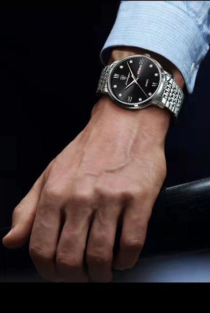 POEDAGAR   Men Quartz Wristwatch   Brand  Sport  Mens Watches Calendar Gifts Clocks