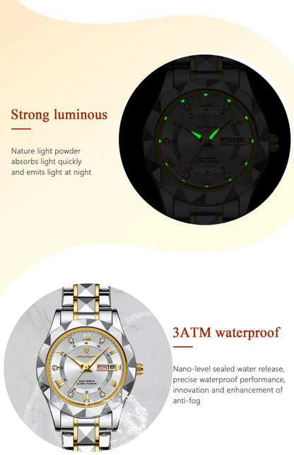POEDAGAR  Quartz  for Ladies    Week   Women Watches Elegant Dress WristWatch+box