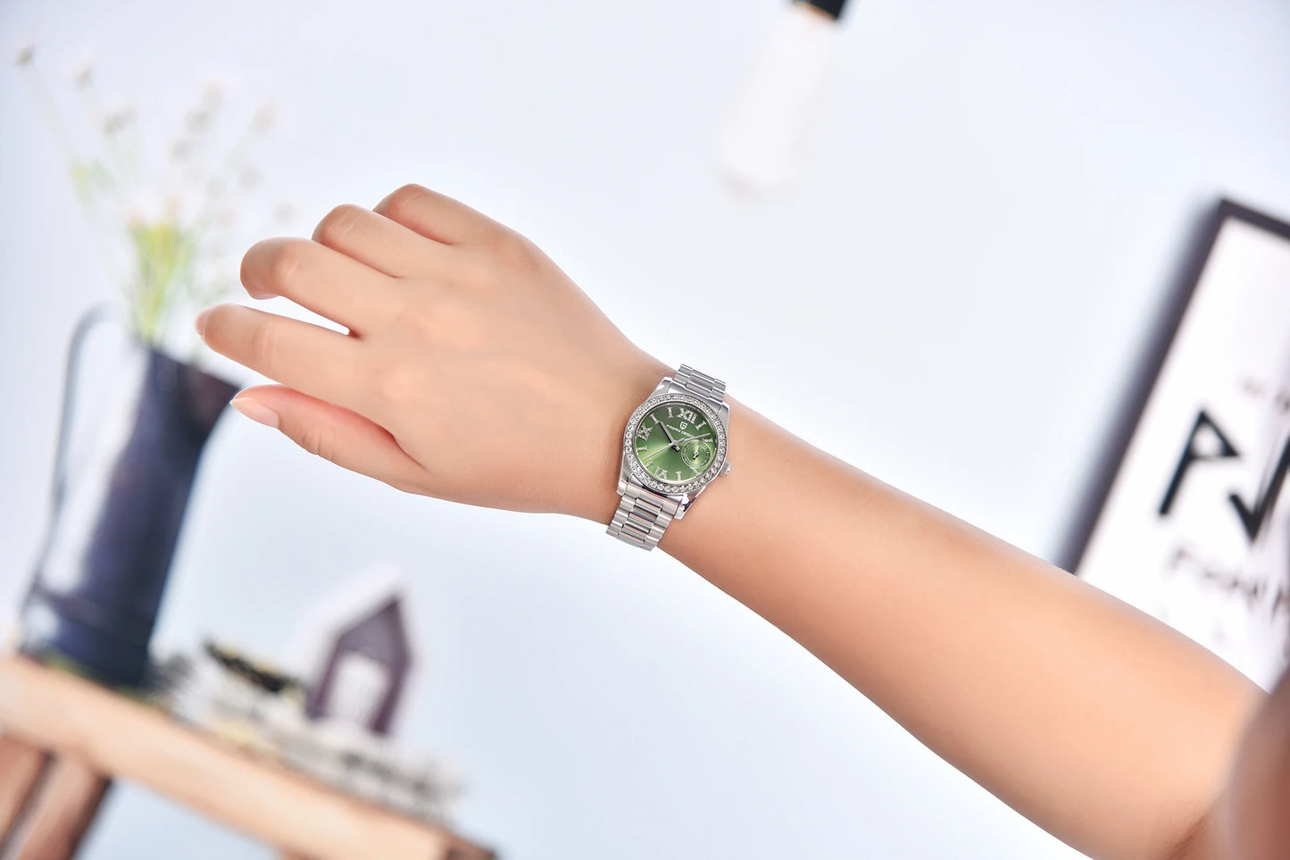 PAGANI DESIGN 2024  32MM  Wristwatch Elegant  Quartz  For Women   Watches Sapphire