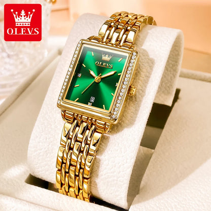 OLEVS 9995 Elegant Quartz Ladies Wristwatch Auto  Top Brand Original  For Women    Watches 2025