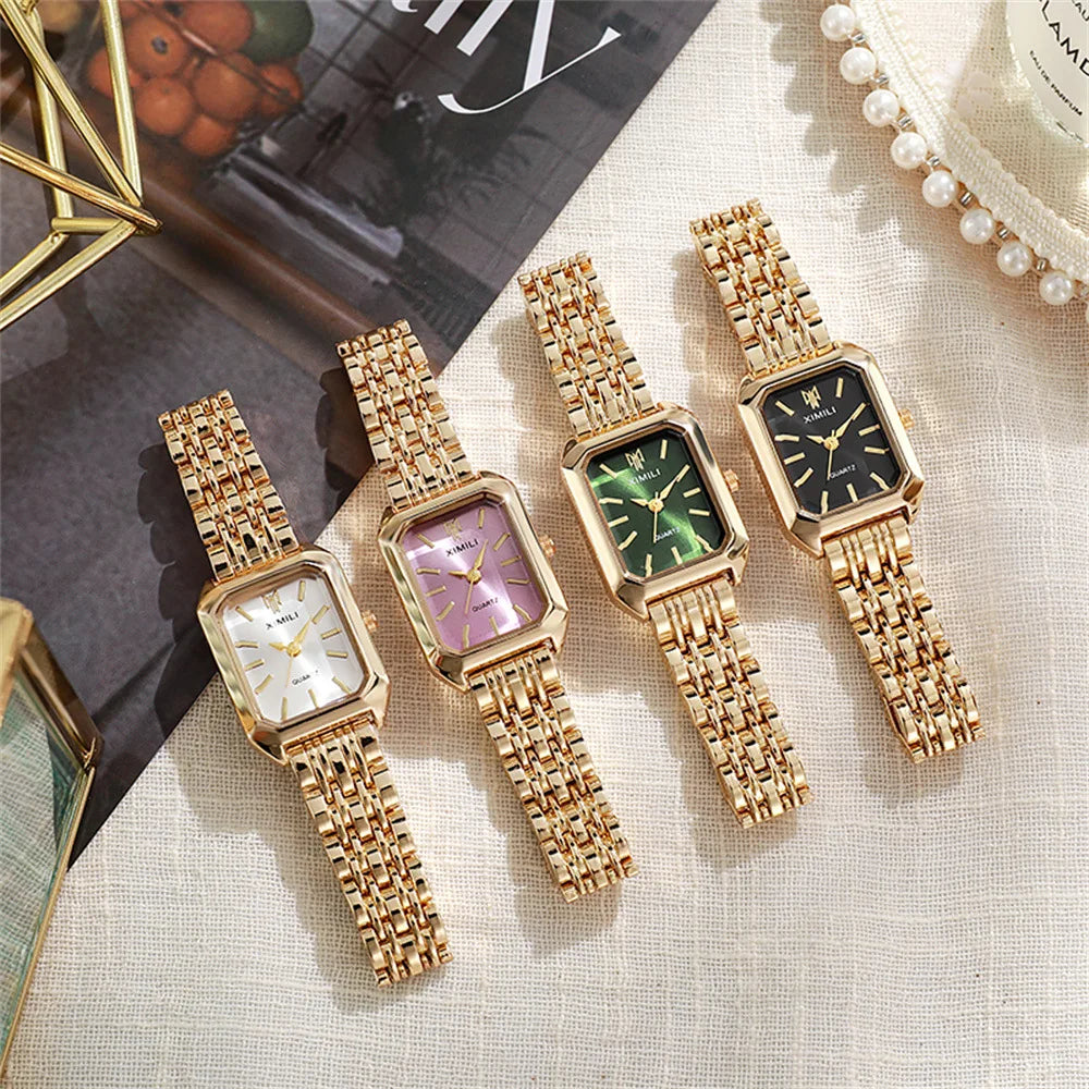UTHAI 2024  Women  Light  Brand   Ladies  Watches  Student  Quartz Wristwatches
