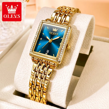 OLEVS 9995 Elegant Quartz Ladies Wristwatch Auto  Top Brand Original  For Women    Watches 2025