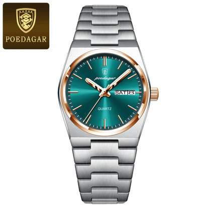 POEDAGAR   for Woman Ladies Elegant Quartz     Week    Watches