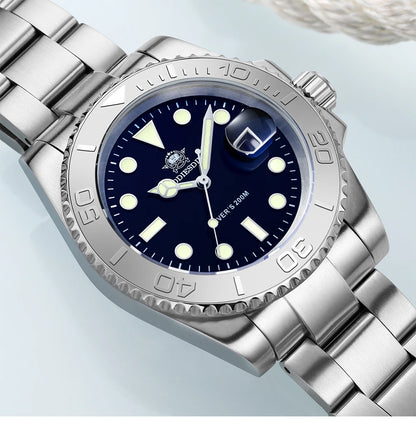 ADDIESDIVE Luxurious  Analog Quartz  BGW9  20 Bar   Diving   Men Watches H3