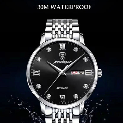 POEDAGAR   Men Quartz Wristwatch   Brand  Sport  Mens Watches Calendar Gifts Clocks