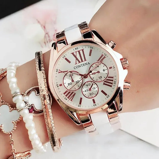 Top Brand  Watches for Women  Creative  Bracelet  Watches Ladies Quartz Bracelet  Reloj Mujer