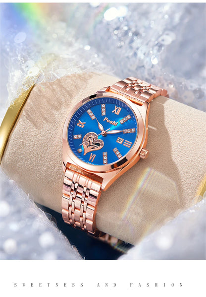 POSHI Women Watches     Ladies Wristwatch  Quarzt  Girlfriend Gift Relogio Feminino
