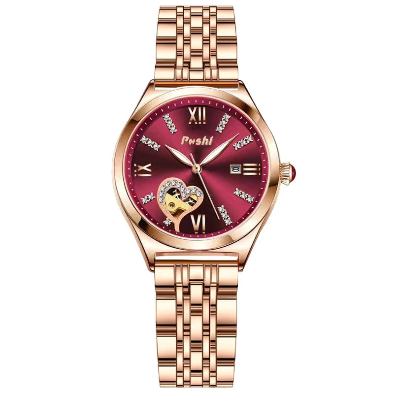 POSHI Women Watches     Ladies Wristwatch  Quarzt  Girlfriend Gift Relogio Feminino