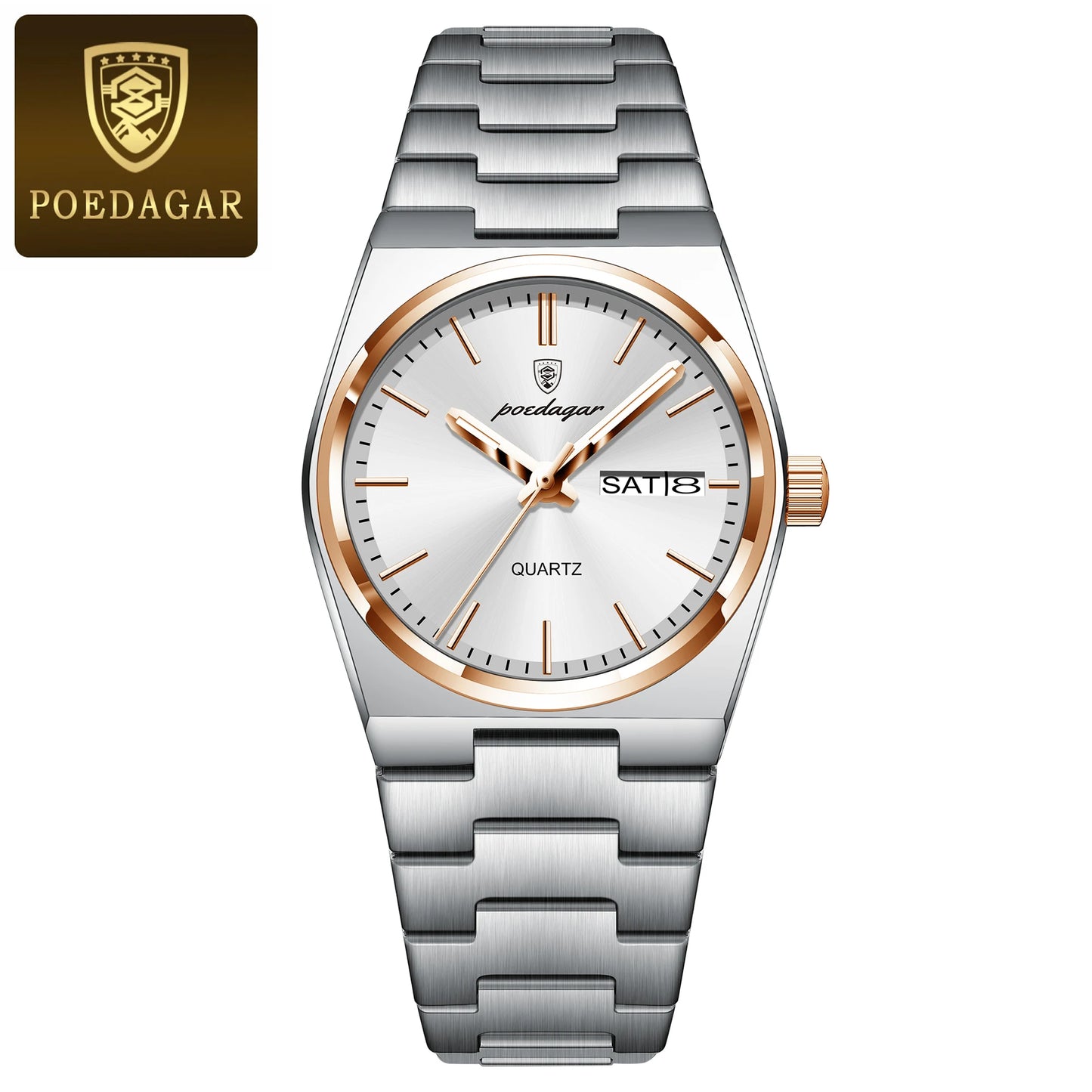 POEDAGAR   for Woman Ladies Elegant Quartz     Week    Watches