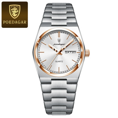 POEDAGAR   for Woman Ladies Elegant Quartz     Week    Watches