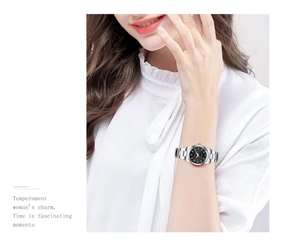 29mm Fashionable   Rhinestone Pink Minimalist Girl  Outdoor Travel Women Wrist Watches