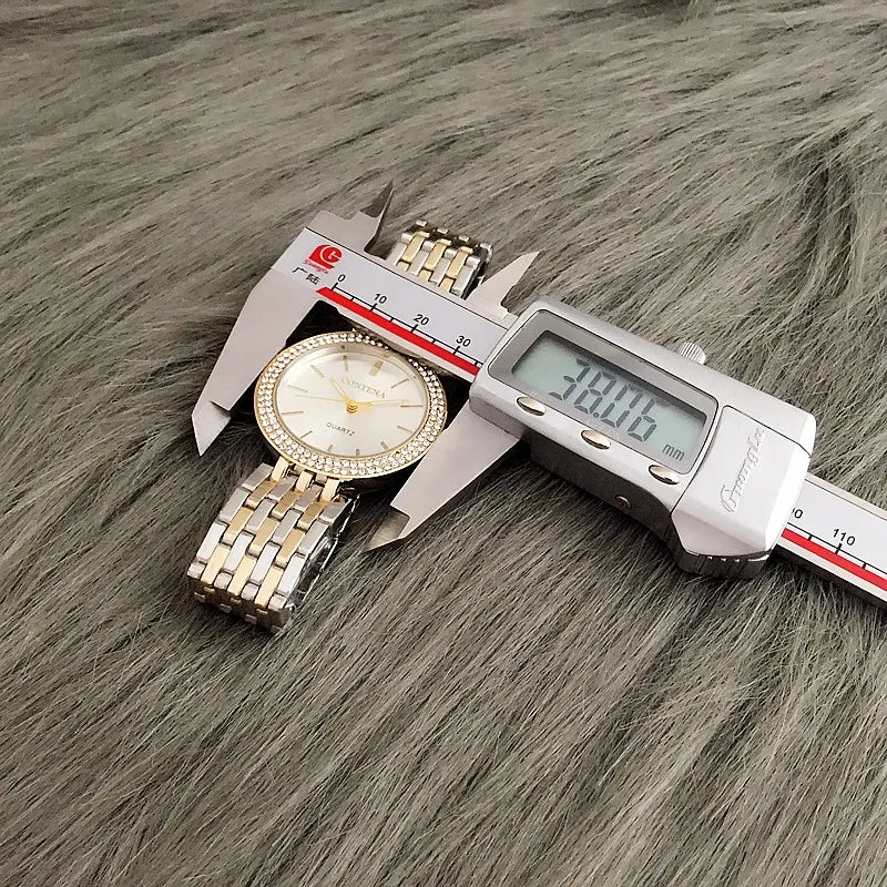 Watches    Rhinestone Women Quartz Wristwatches  Top Brand Ladies Bracelet zegarek damski