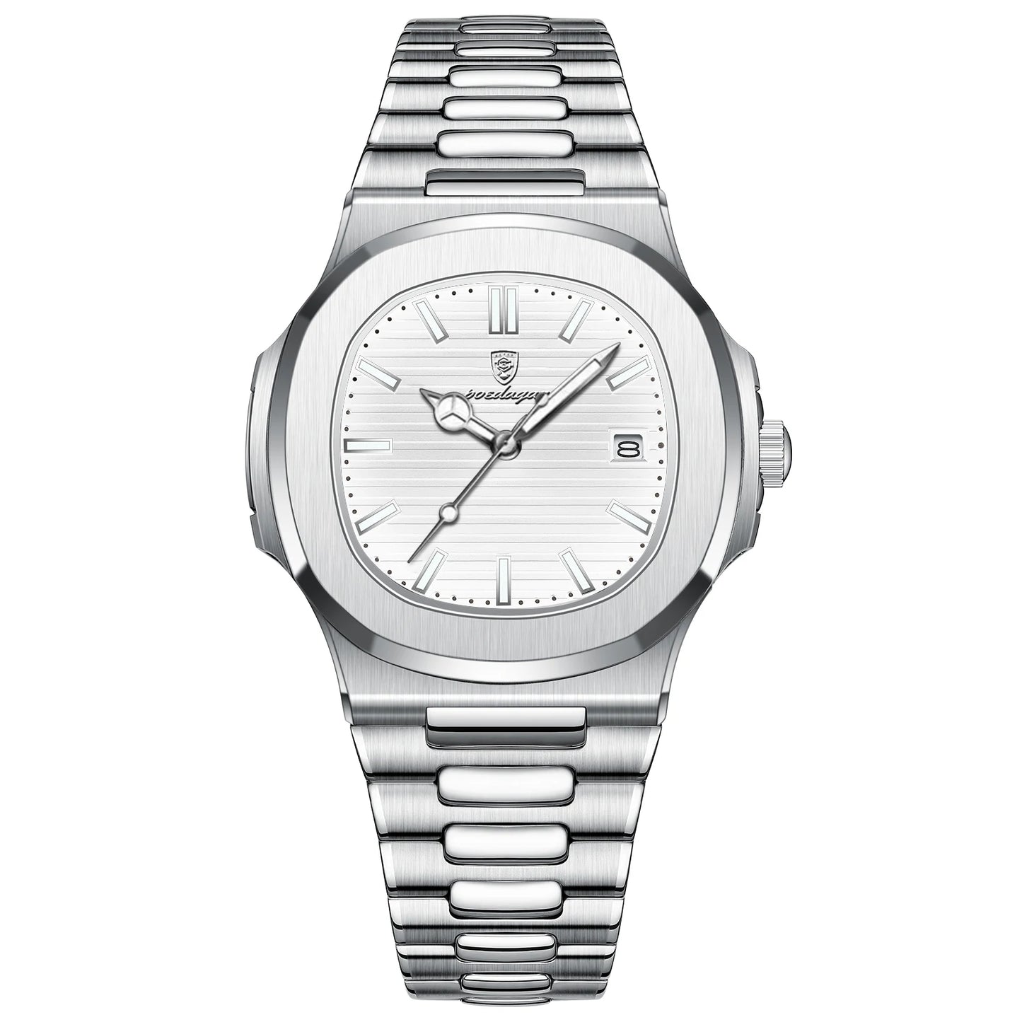 POEDAGAR           Square Quartz Men  reloj hombre
