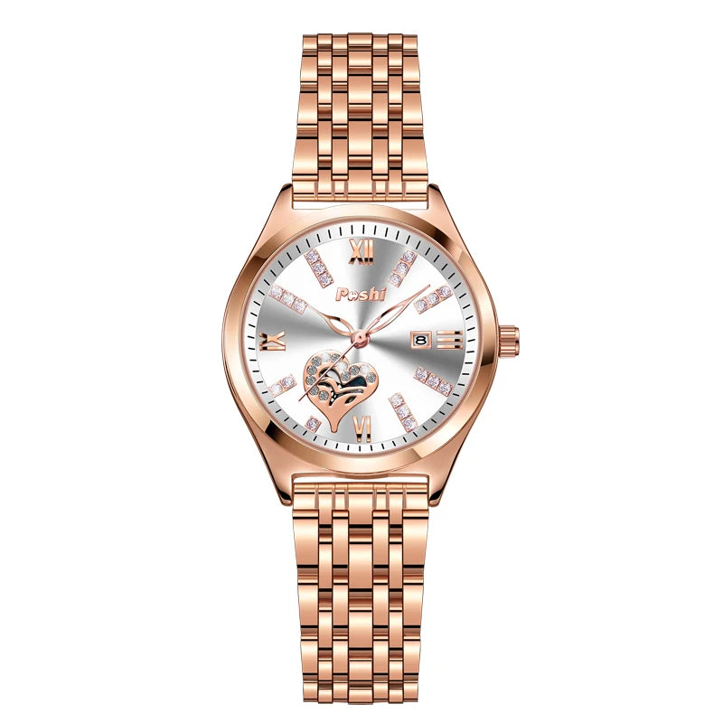 POSHI Women Watches     Ladies Wristwatch  Quarzt  Girlfriend Gift Relogio Feminino
