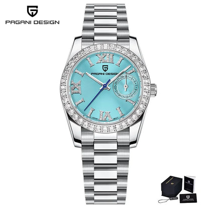 PAGANI DESIGN 2024  32MM  Wristwatch Elegant  Quartz  For Women   Watches Sapphire