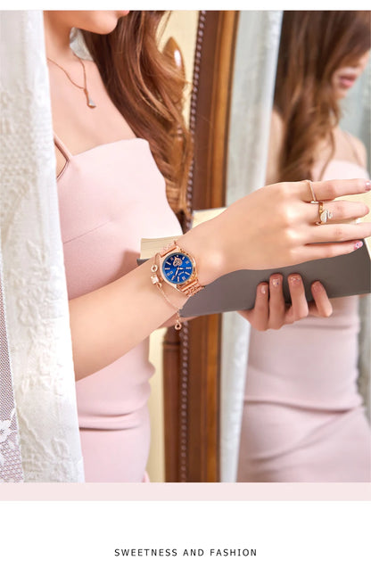 POSHI Women Watches     Ladies Wristwatch  Quarzt  Girlfriend Gift Relogio Feminino