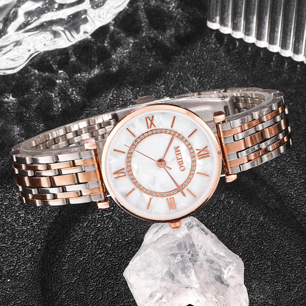 Womens  Crystal Women Bracelet Watches Top Brand  Diamond Ladies Quartz    Wristwatch