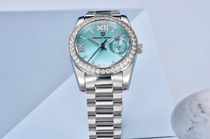PAGANI DESIGN 2024  32MM  Wristwatch Elegant  Quartz  For Women   Watches Sapphire