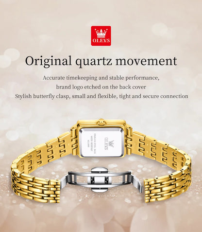 OLEVS 9995 Elegant Quartz Ladies Wristwatch Auto  Top Brand Original  For Women    Watches 2025