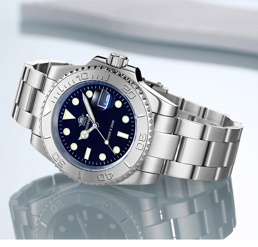 ADDIESDIVE Luxurious  Analog Quartz  BGW9  20 Bar   Diving   Men Watches H3