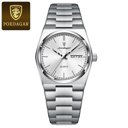POEDAGAR   for Woman Ladies Elegant Quartz     Week    Watches