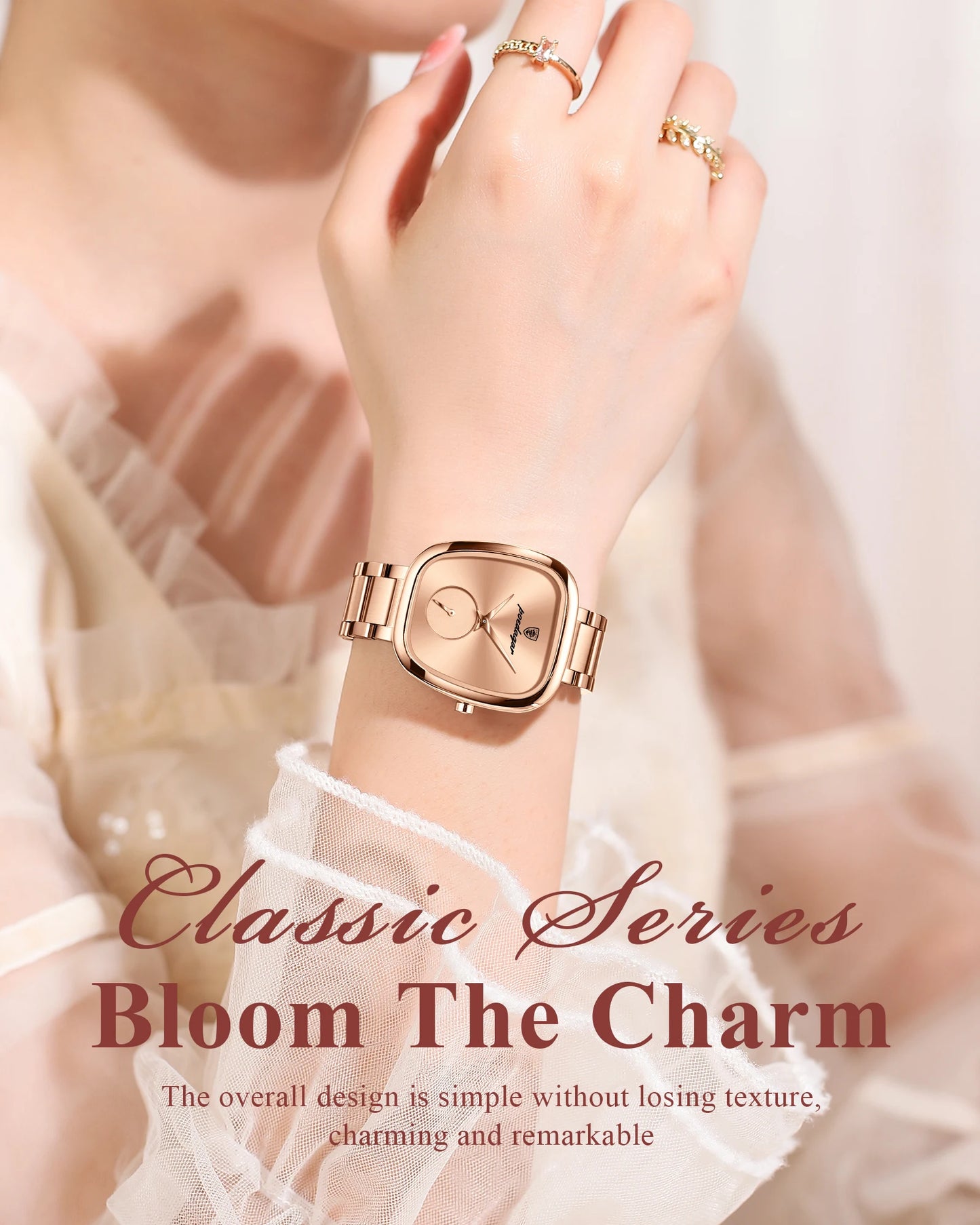 POEDAGAR  Ladies     Quartz  for Woman High Quality   Elegant  Watches