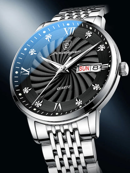 POEDAGAR  Brand Man     Week  Quartz Wristwatch     Men Watches