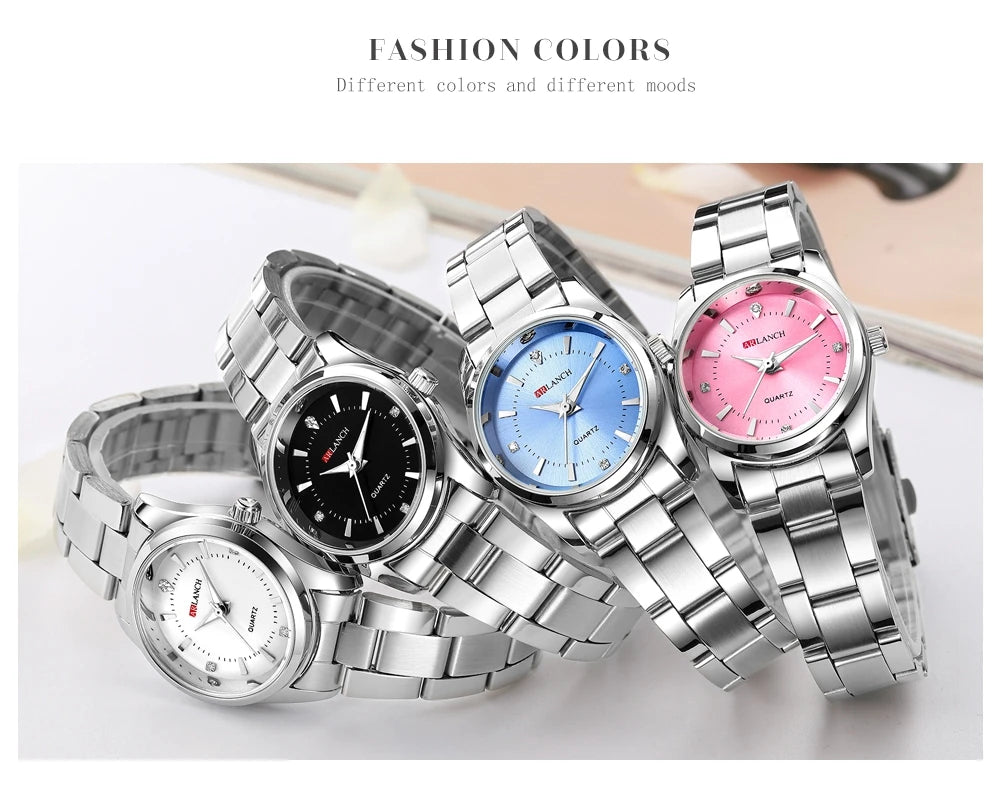 29mm Fashionable   Rhinestone Pink Minimalist Girl  Outdoor Travel Women Wrist Watches