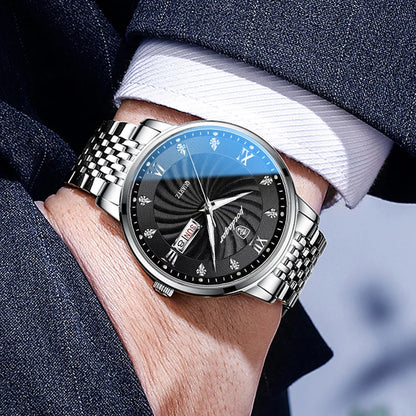 POEDAGAR  Brand Man     Week  Quartz Wristwatch     Men Watches