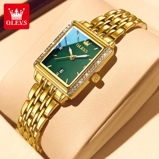 OLEVS 9995 Elegant Quartz Ladies Wristwatch Auto  Top Brand Original  For Women    Watches 2025